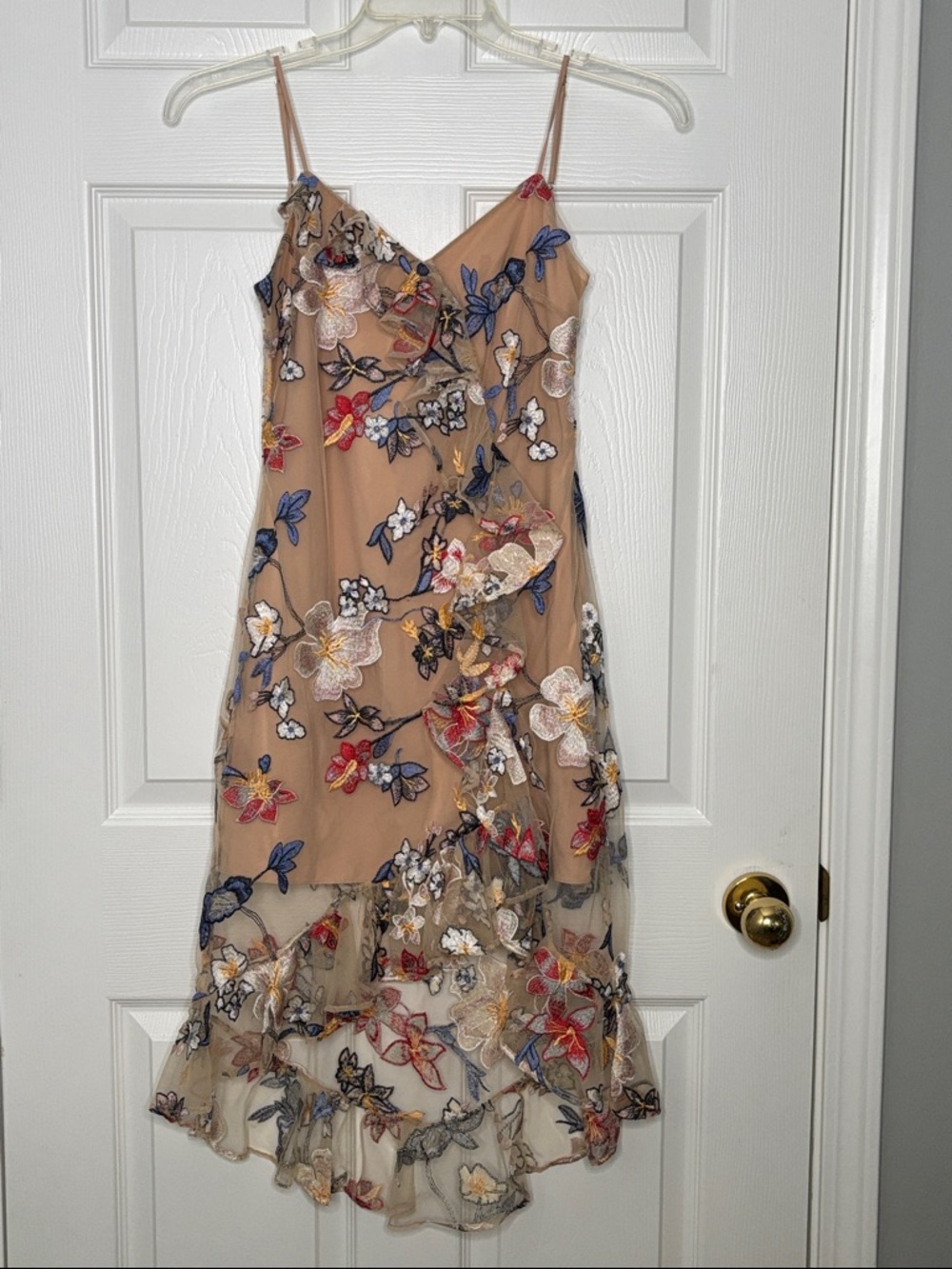 Garden Fairy Core Devlin Embroidered Dress Size XS